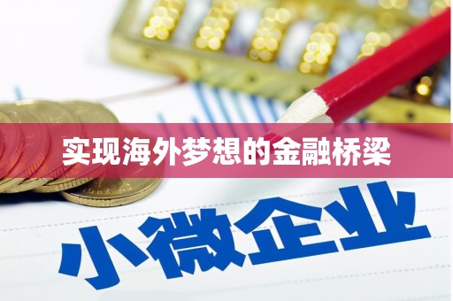 港南实现海外梦想的金融桥梁