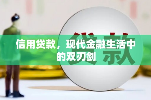 正宁信用贷款，现代金融生活中的双刃剑