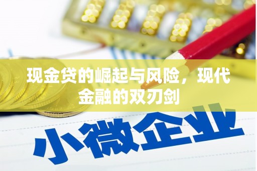 叶县现金贷的崛起与风险，现代金融的双刃剑