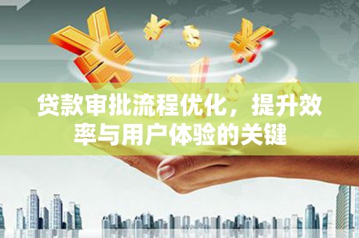 府谷贷款审批流程优化，提升效率与用户体验的关键