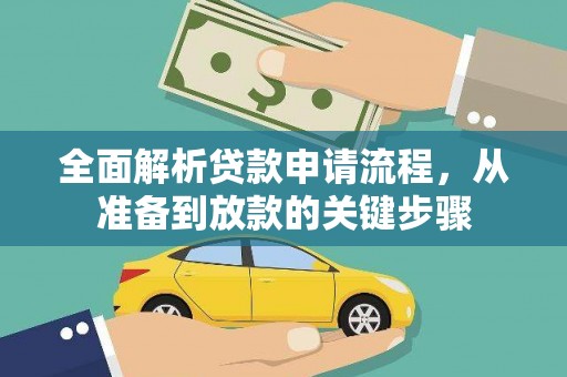 白山全面解析贷款申请流程，从准备到放款的关键步骤