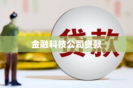 神农架金融科技公司贷款