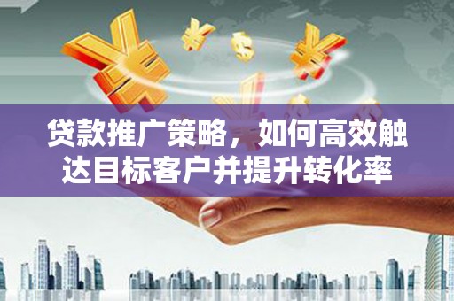 泰来贷款推广策略，如何高效触达目标客户并提升转化率