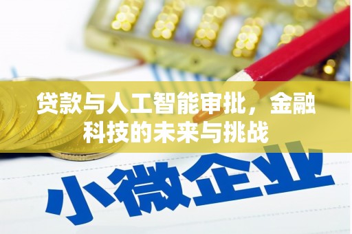 新林贷款与人工智能审批，金融科技的未来与挑战