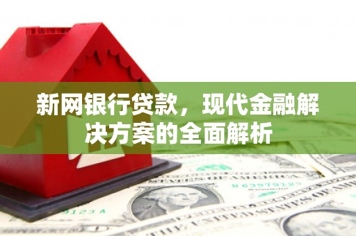 迭部新网银行贷款，现代金融解决方案的全面解析