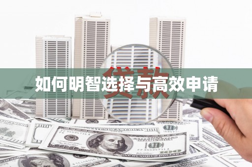 洮北如何明智选择与高效申请