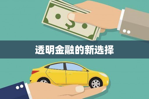无极透明金融的新选择
